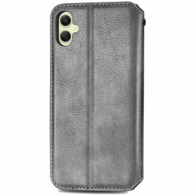 Чехол Deexe Rhombus Wallet для Samsung Galaxy A06 (A065) - Grey