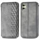 Чехол Deexe Rhombus Wallet для Samsung Galaxy A06 (A065) - Grey. Фото 1 из 6