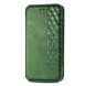 Чехол Deexe Rhombus Wallet для Samsung Galaxy S26 Ultra (S948) - Green. Фото 4 из 6