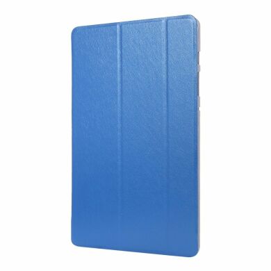 Чохол Deexe Silk Texture для Samsung Galaxy Tab S6 10.5 (T860/865) - Dark Blue