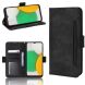 Чехол Deexe Wallet Stand для Samsung Galaxy A03 Core (A032) - Black. Фото 1 из 9