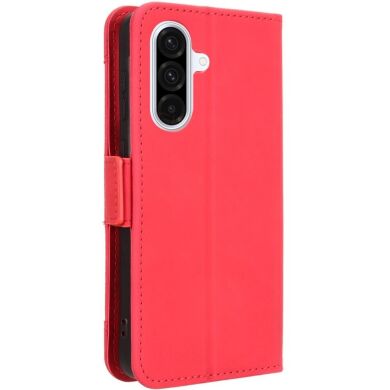 Чехол Deexe Wallet Stand для Samsung Galaxy A36 (A366) - Red