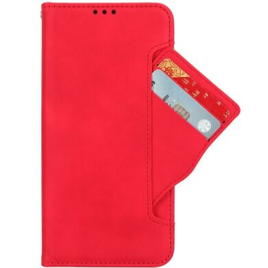 Чехол Deexe Wallet Stand для Samsung Galaxy A36 (A366) - Red