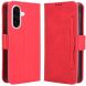 Чехол Deexe Wallet Stand для Samsung Galaxy A36 (A366) - Red. Фото 1 из 7