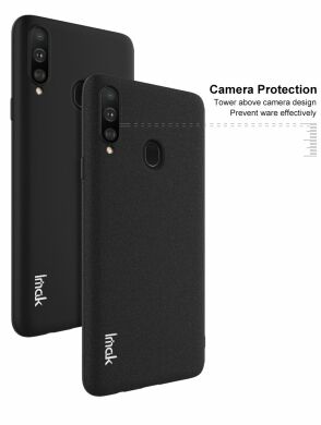 Чехол IMAK Protective Case для Samsung Galaxy A20s (A207) - Metal Black