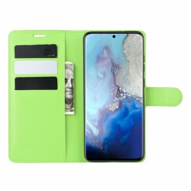 Чехол-книжка Deexe Book Type для Samsung Galaxy S20 (G980) - Green