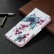Чехол-книжка Deexe Color Wallet для Samsung Galaxy A20s (A207) - Green Butterflies and Flowers