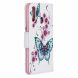 Чехол-книжка Deexe Color Wallet для Samsung Galaxy A20s (A207) - Green Butterflies and Flowers. Фото 3 из 9