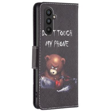 Чехол-книжка Deexe Color Wallet для Samsung Galaxy A24 (A245) - Bear