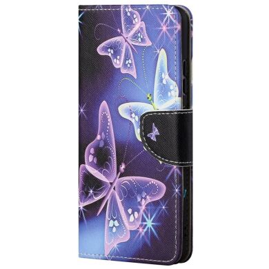 Чохол-книжка Deexe Color Wallet для Samsung Galaxy M52 (M526) - Sparkling Butterflies