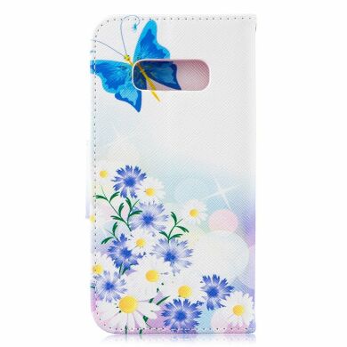 Чехол-книжка Deexe Color Wallet для Samsung Galaxy S10e (G970) - Blue Butterflies