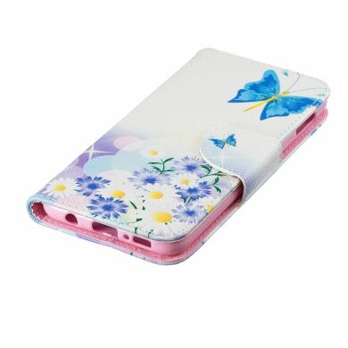 Чехол-книжка Deexe Color Wallet для Samsung Galaxy S10e (G970) - Blue Butterflies