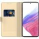 Чохол-книжка Deexe Faro Wallet для Samsung Galaxy S26 FE - Gold