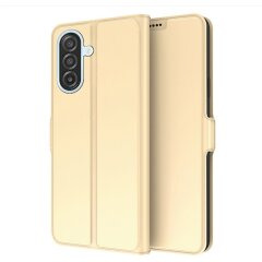 Чохол-книжка Deexe Faro Wallet для Samsung Galaxy S26 FE - Gold