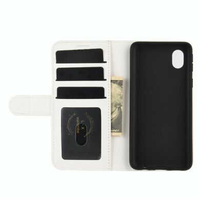 Чехол-книжка Deexe Wallet Style для Samsung Galaxy A01 Core (A013) - White