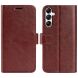 Чехол-книжка Deexe Wallet Style для Samsung Galaxy A34 (A346) - Brown. Фото 1 из 7