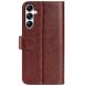 Чехол-книжка Deexe Wallet Style для Samsung Galaxy A34 (A346) - Brown. Фото 5 из 7