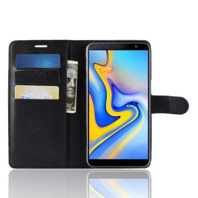 Чохол-книжка Deexe Wallet Style для Samsung Galaxy J6+ (J610) - Black