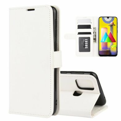 Чохол-книжка Deexe Wallet Style для Samsung Galaxy M31 (M315) - White