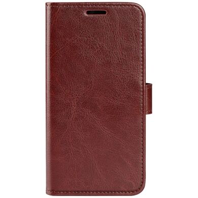 Чехол-книжка Deexe Wallet Style для Samsung Galaxy S25 (S931) - Brown