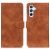 Чехол-книжка KHAZNEH Retro Wallet для Samsung Galaxy S26 Plus - Brown
