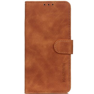 Чохол-книжка KHAZNEH Retro Wallet для Samsung Galaxy S26 Plus - Brown