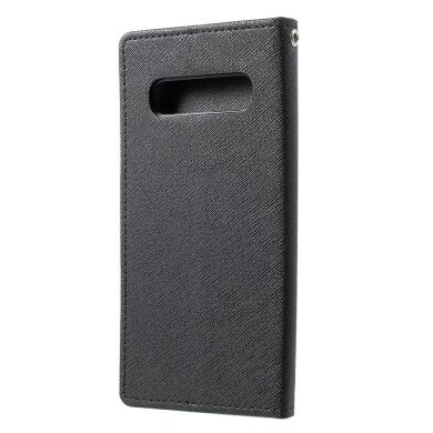Чехол-книжка MERCURY Fancy Diary для Samsung Galaxy S10 Plus - Black