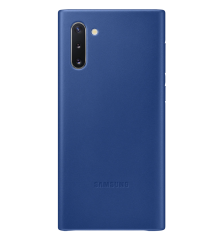 Чехол Leather Cover для Samsung Galaxy Note 10 (N970) EF-VN970LLEGRU - Blue