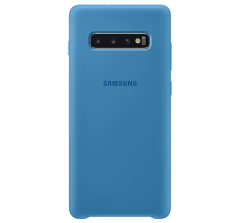 Чехол Silicone Cover для Samsung Galaxy S10 Plus (G975) EF-PG975TLEGRU - Blue