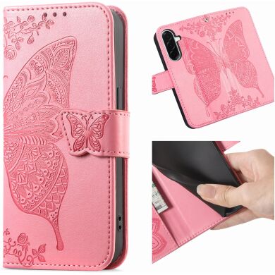 Чохол UniCase Butterfly Pattern для Samsung Galaxy A27 (A276) - Pink