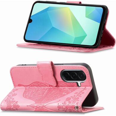 Чохол UniCase Butterfly Pattern для Samsung Galaxy A27 (A276) - Pink