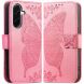 Чохол UniCase Butterfly Pattern для Samsung Galaxy A27 (A276) - Pink