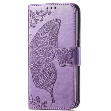 Чохол UniCase Butterfly Pattern для Samsung Galaxy A53 (A536) - Light Purple