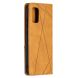 Чохол UniCase Geometric Pattern для Samsung Galaxy A02s (A025) - Brown