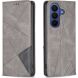 Чехол UniCase Geometric Pattern для Samsung Galaxy A18 / A17 (A175) / A26 (A266) - Grey. Фото 1 из 10