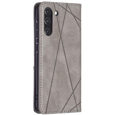 Чехол UniCase Geometric Pattern для Samsung Galaxy S21 FE (G990) - Grey
