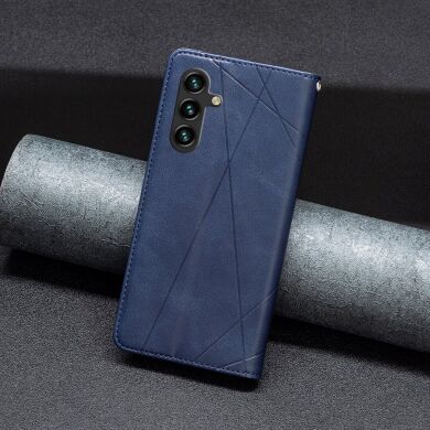 Чехол UniCase Geometric Pattern для Samsung Galaxy S25 FE (S731) - Blue