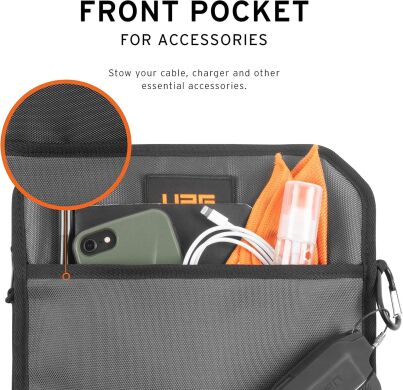 Чехол URBAN ARMOR GEAR Shock Sleeve Lite для планшетів и ноутбуков діагоналлю до 11 дюймів - Gray