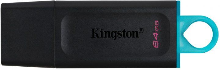Флеш-память Kingston DT Exodia 64GB USB 3.2 (DTX/64GB) - Black / Teal