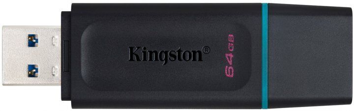 Флеш-накопичувач Kingston DT Exodia 64GB USB 3.2 (DTX/64GB) - Black / Teal