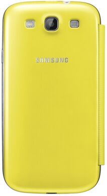 Flip cover Чехол для Samsung Galaxy S III (i9300) - Yellow