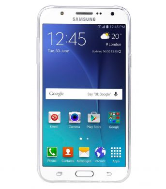 Силиконовая накладка MELKCO Poly Jacket для Samsung Galaxy J7 (J700) / J7 Neo (J701) + пленка - Transparent