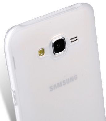 Силиконовая накладка MELKCO Poly Jacket для Samsung Galaxy J7 (J700) / J7 Neo (J701) + пленка - Transparent