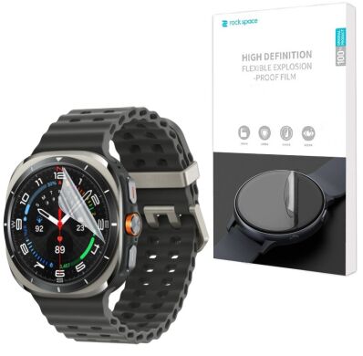Комплект пленок (6 шт) RockSpace Watch Film для для Samsung Galaxy Watch Ultra (2025)