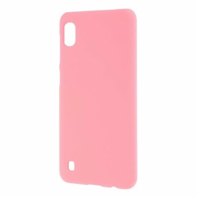 Пластиковый чехол Deexe Hard Shell для Samsung Galaxy A10 (A105) - Pink