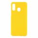 Пластиковый чехол Deexe Hard Shell для Samsung Galaxy A40 (А405) - Yellow. Фото 1 из 3