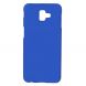 Пластиковый чехол Deexe Hard Shell для Samsung Galaxy J6+ (J610) - Dark Blue. Фото 1 из 3
