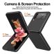 Пластиковый чехол Deexe Hard Shell (FF) для Samsung Galaxy Flip 3 - Black. Фото 2 из 10