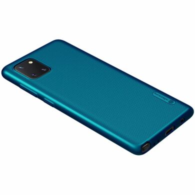 Пластиковый чехол NILLKIN Frosted Shield для Samsung Galaxy Note 10 Lite (N770) - Blue