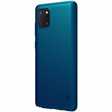 Пластиковий чохол NILLKIN Frosted Shield для Samsung Galaxy Note 10 Lite (N770) - Blue